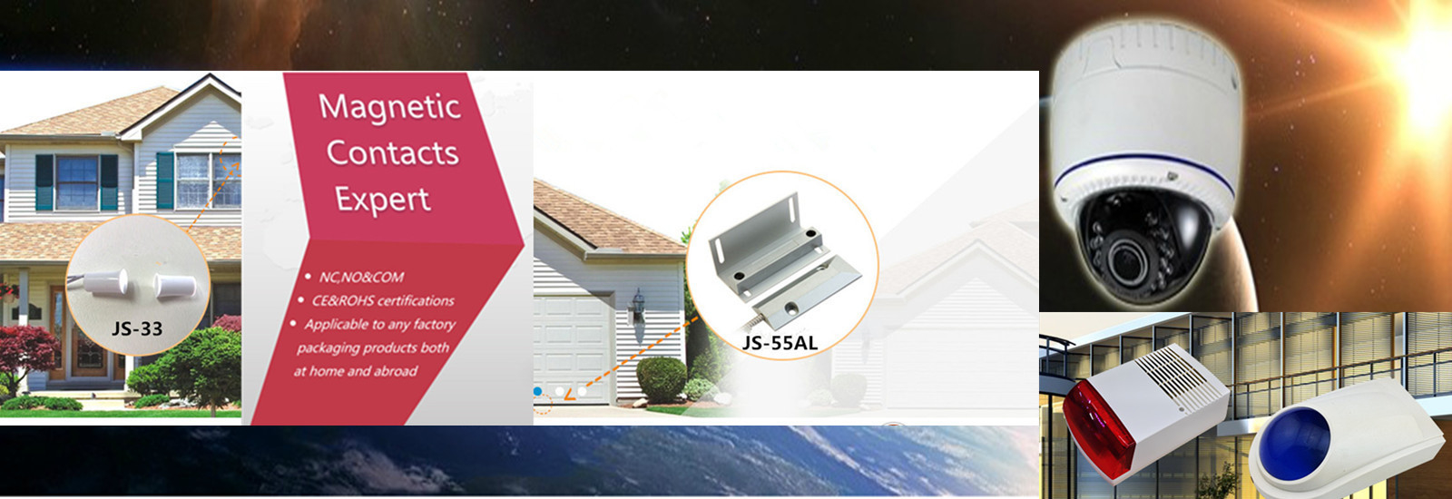quality Surface Mounted Magnetic Contacts factory