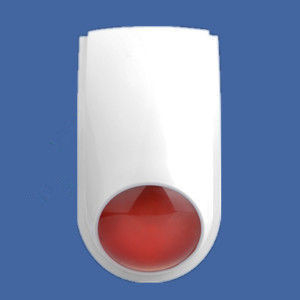 Outdoor wireless siren with strobe lights Compatible with the Wireless Alarm Host
