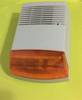 Outdoor siren with strobe lights and metal cover inside for siren horn strobe lights