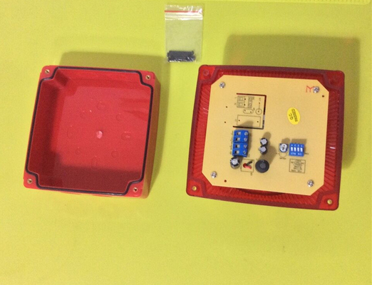 ABS HOUSING Fire Siren Output:105±3dB at 1m in Operating Voltage:DC12V/24V