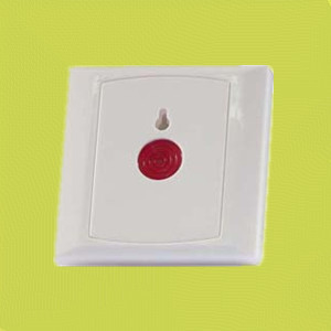 Panic buttons with key in Housing ABS and white for siren horn strobe lights