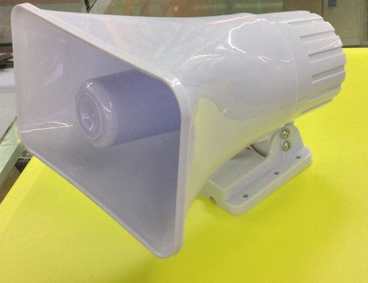 Horn Speaker with one tone or 2 tones in ABS housing at rated Voltage:12VDC