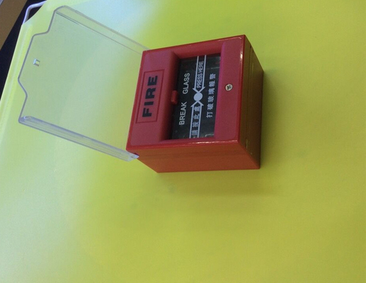 Fire break glass or Emergency button in Output:NC NO COM for siren horn strobe lights