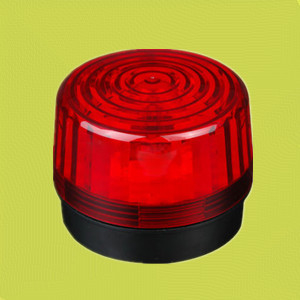 Strobe light Size:ф100*75mm with lens of red or blue color