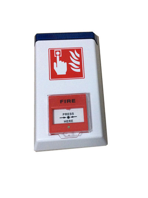 Call Point Fire Site Alarm powered with 9V Lithium Battery Low Battery Warning