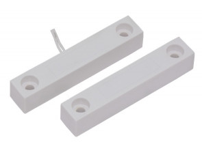 CE certified Surface mounted magnetic switch sensor in ABS Ideal for metal door/ window