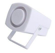 Piezo Siren in white with 1tone or 6tones for siren horn strobe lights