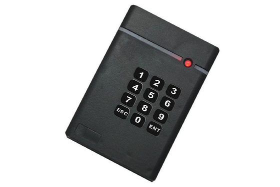 204A 5 to 10 cm short range 125 KHz or 13.56 MHz PIN keyboard reader with wiegand 26, 34 protocol