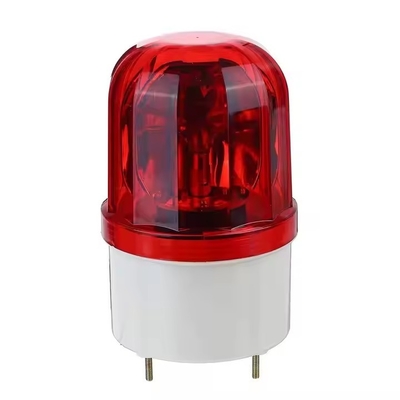 2 wires Rotary IP55 LED Warning Light Alarm Light with Sound In ABS material for out door application