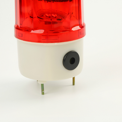 2 wires Rotary IP55 LED Warning Light Alarm Light with Sound In ABS material for out door application