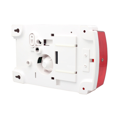 Outdoor Alarm Siren with Red Strobe Flashing Light for Home Security System in 103DB sound