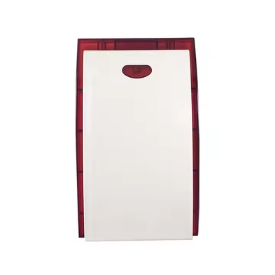 Outdoor Alarm Siren with Red Strobe Flashing Light for Home Security System in 103DB sound