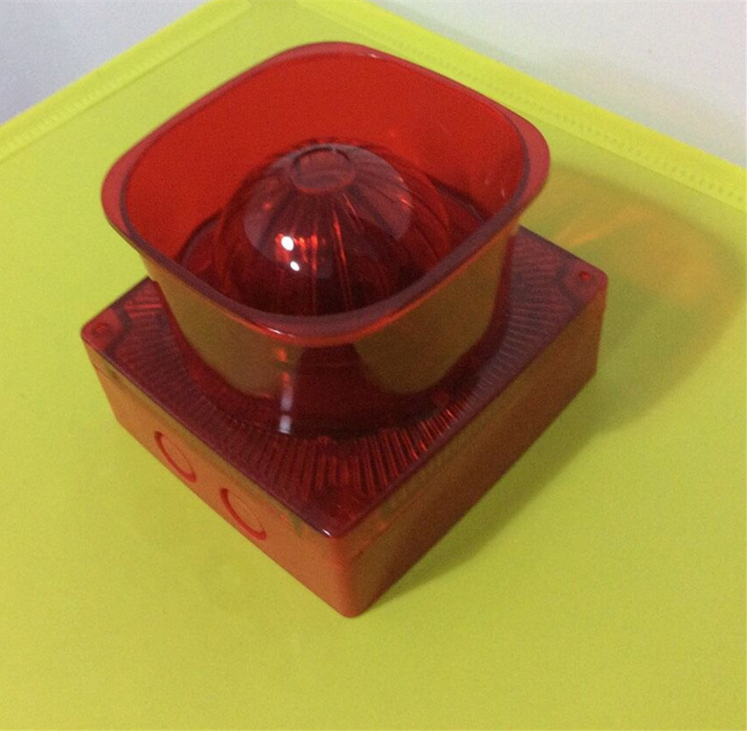 ABS HOUSING Fire Siren Output:105±3dB at 1m in Operating Voltage:DC12V/24V