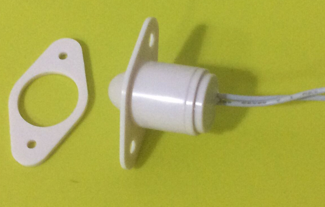 Recessed Magnetic Door switch sensor with Gap2-3 mm in white or Brown color