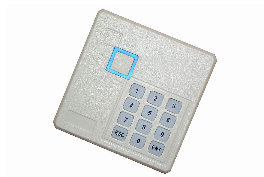 5 to 10 cm short range 125 KHz or 13.56 MHz PIN keyboard reader with wiegand 26, 34 protocol